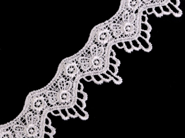 Vzdušná krajka šíře 35 mm