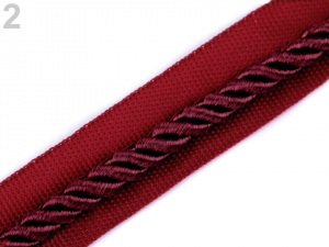 Polyesterová paspulka s kroucenou šňůrou šíře 20 mm