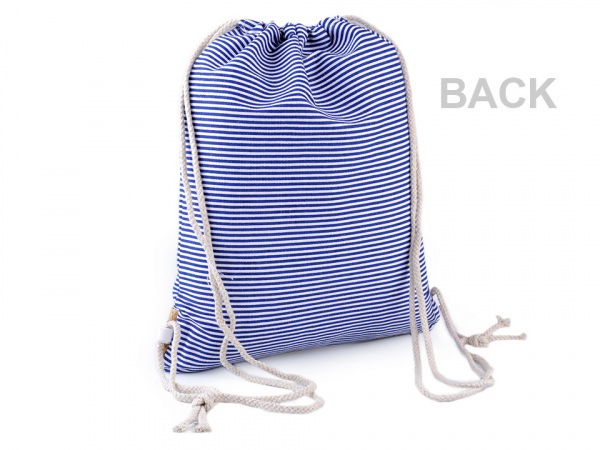 Vak na záda  námořnický kotva s glitry 32x41 cm