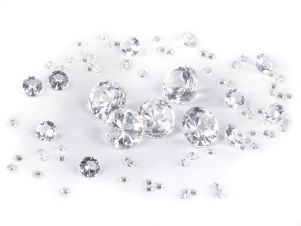 Sada dekoračních diamantů