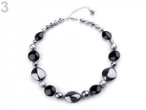 Náhrdelník ze skleněných korálků