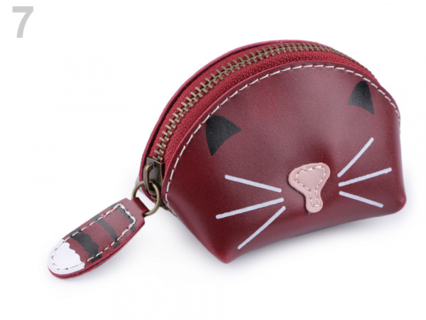 Pouzdro / klíčenka kočka 7x10 cm