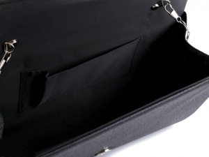 Kabelka - psaníčko metalické velké