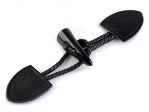 Designové zapínání kožené / roh