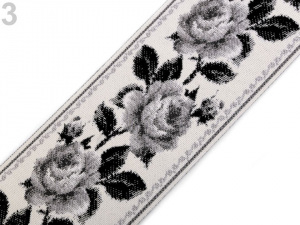 Gobelínová metráž / vzorovka šíře 90 mm