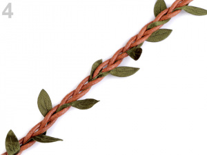 Prýmek šíře 30 mm s listy