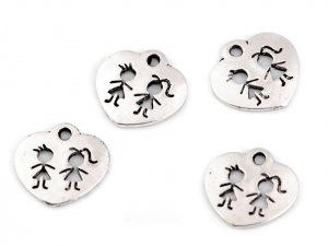 Přívěsek srdce 15x16 mm