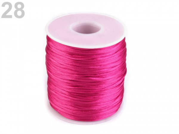 Saténová šňůra Ø1 mm