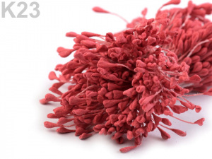 Květinové pestíky matné ploché 6 cm velký svazek