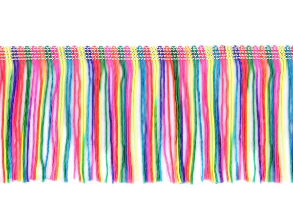 Třásně šíře 9; 10 cm neon