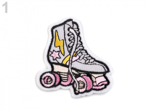 Nažehlovačka plameňák, kolečkové brusle