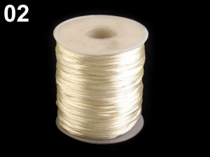 Saténová šňůra Ø1 mm