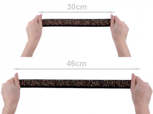 Pruženka s hot fixy šíře 35 mm