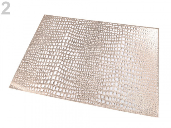 Metalické prostírání 33x46 cm