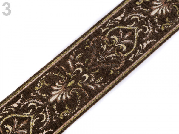 Gobelínová vzorovka žinylka šíře 88 mm