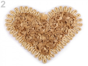 Nažehlovačka srdce, motýl