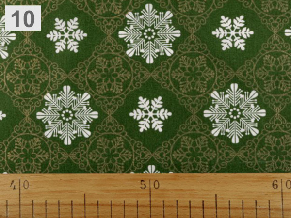 Bavlněná látka vánoční