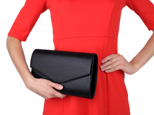 Kabelka - psaníčko metalické velké