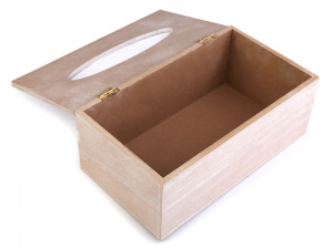 Dřevěný zásobník na kapesníky