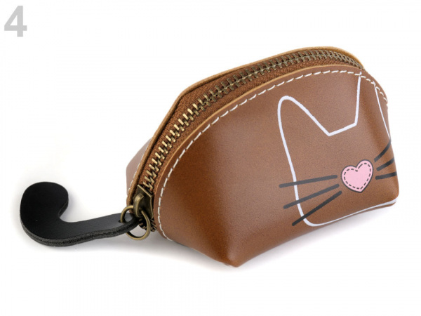 Pouzdro / klíčenka kočka 7x10 cm