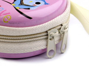 Kovové pouzdro Ø7 cm sova