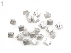 Koncovka na stužku 6 mm plochá