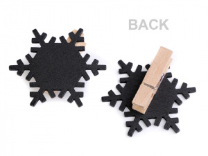 Tabulka vločka s kolíčkem Ø5 cm