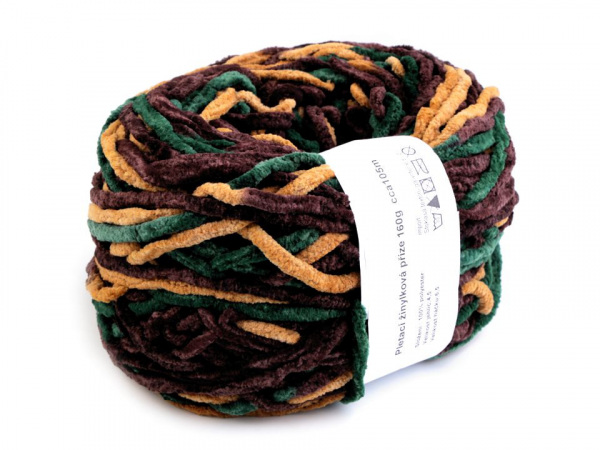 Pletací žinylková příze 160 g