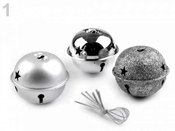 Velké vánoční rolničky Ø60 mm