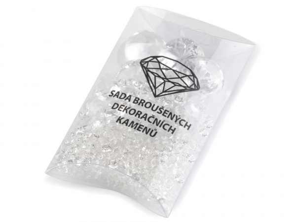 Sada dekoračních diamantů