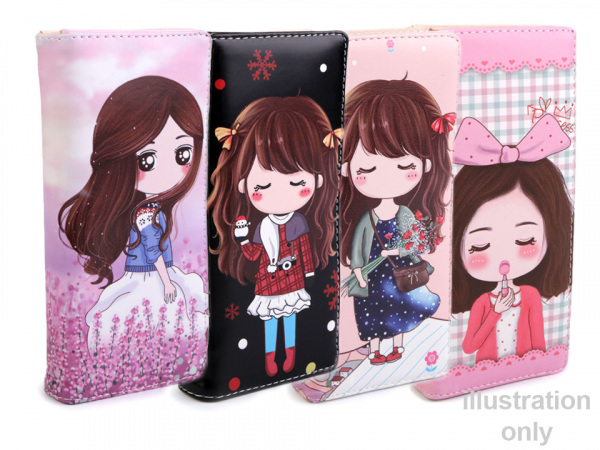 Dámská / dívčí peněženka 9x18 cm