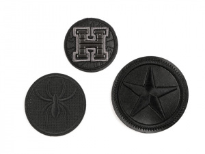 Nášivka / aplikace list, pavouk, hvězda