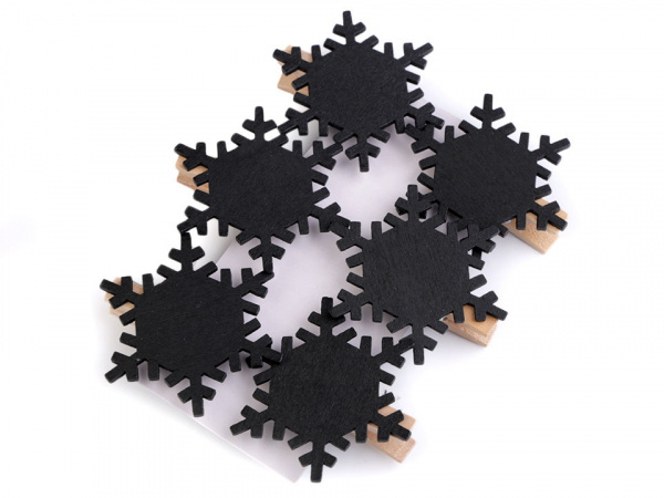 Tabulka vločka s kolíčkem Ø5 cm