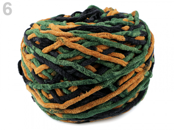 Pletací žinylková příze 160 g