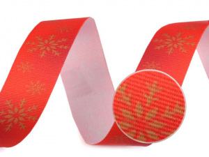 Rypsová stuha vločka šíře 20 mm