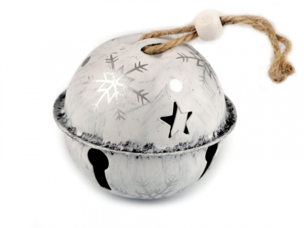 Velké vánoční rolničky vintage Ø65 mm