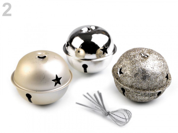 Velké vánoční rolničky Ø60 mm