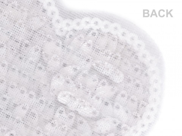 Nažehlovačka srdce, motýl s flitry