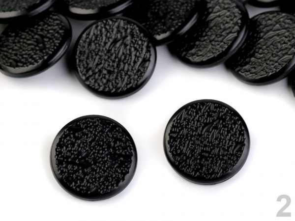 Kovový knoflík velikost 34" na sako zlatá