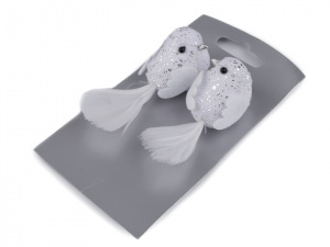 Dekorace ptáček s klipem