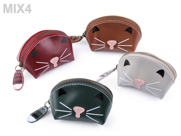 Pouzdro / klíčenka kočka 7x10 cm