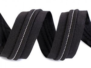 Lampas / ozdobný výpustek / vsadka s řetízkem šíře 30 mm