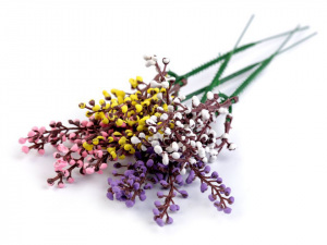 Umělá větvička bobulí k aranžování