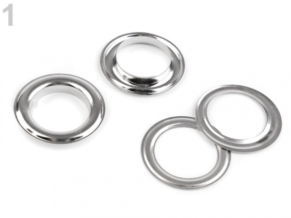 Průchodky s podložkou Ø22 mm nerezavějící