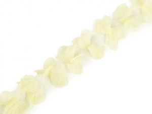 Prýmek mašle / motýlek na tylu šíře 65 mm