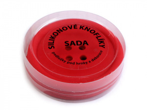 Silikonové knoflíky sada 4 ks Ø9 cm