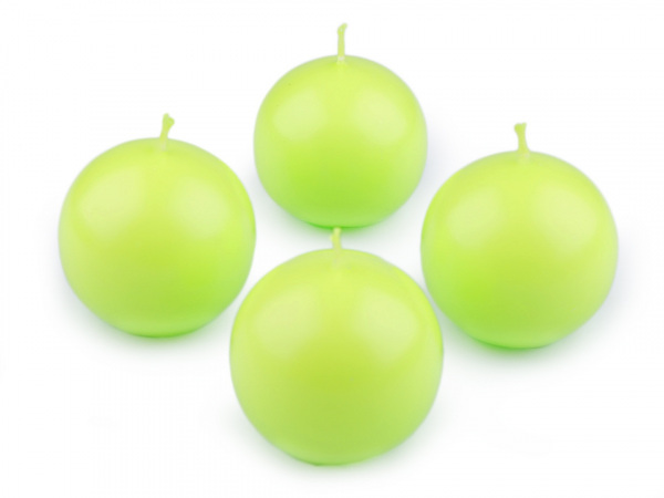 Adventní svíčky koule