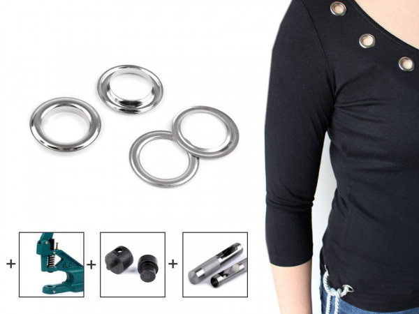 Průchodky s podložkou Ø22 mm nerezavějící