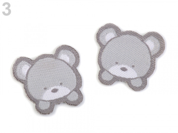 Nažehlovačka malá - liška, medvídek