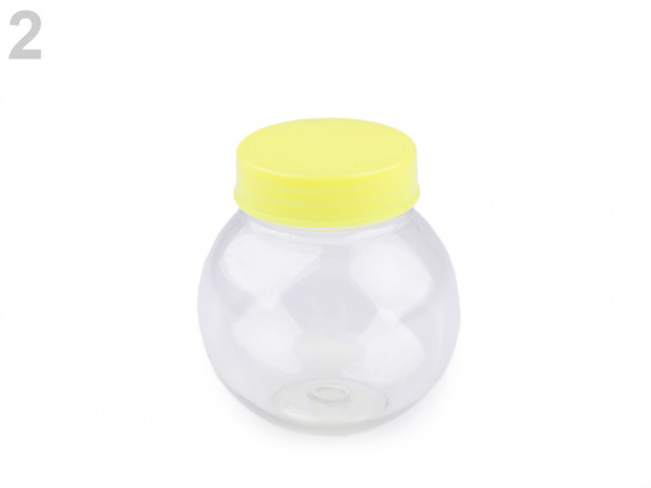 Plastová lahvička 5x5,5 cm šroubovací